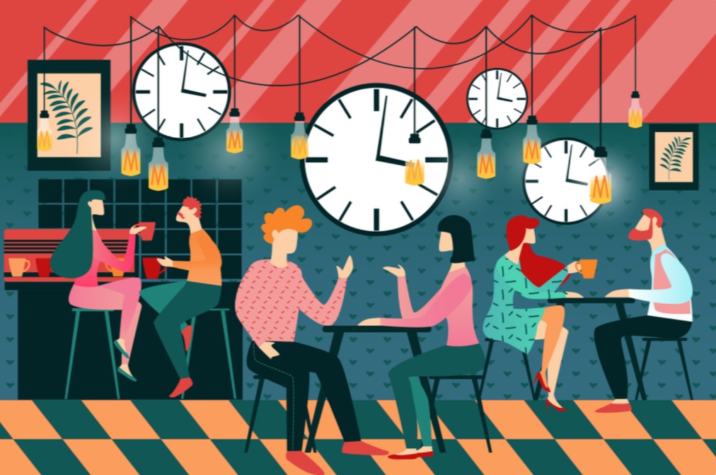 I Lab U wetenschappers speeddaten met publiek