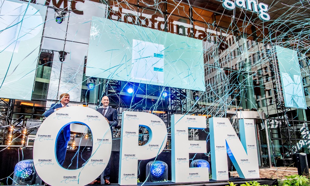 Opening nieuwbouw Erasmus MC door de Koning 2018