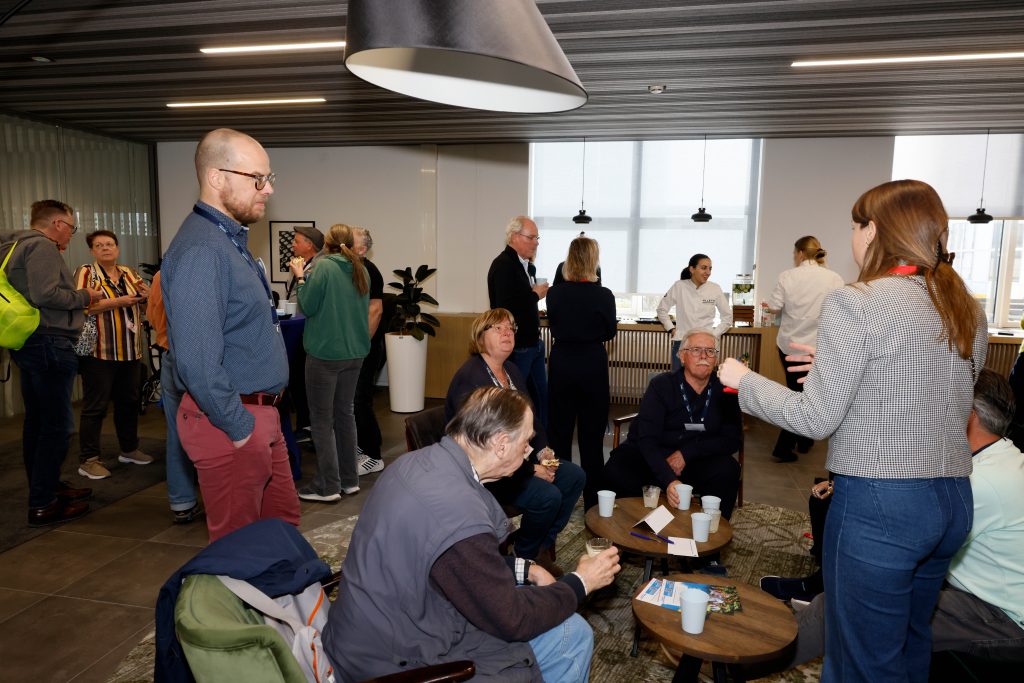 Patiënten tijdens het fysieke Patiëntpanel van het Erasmus MC