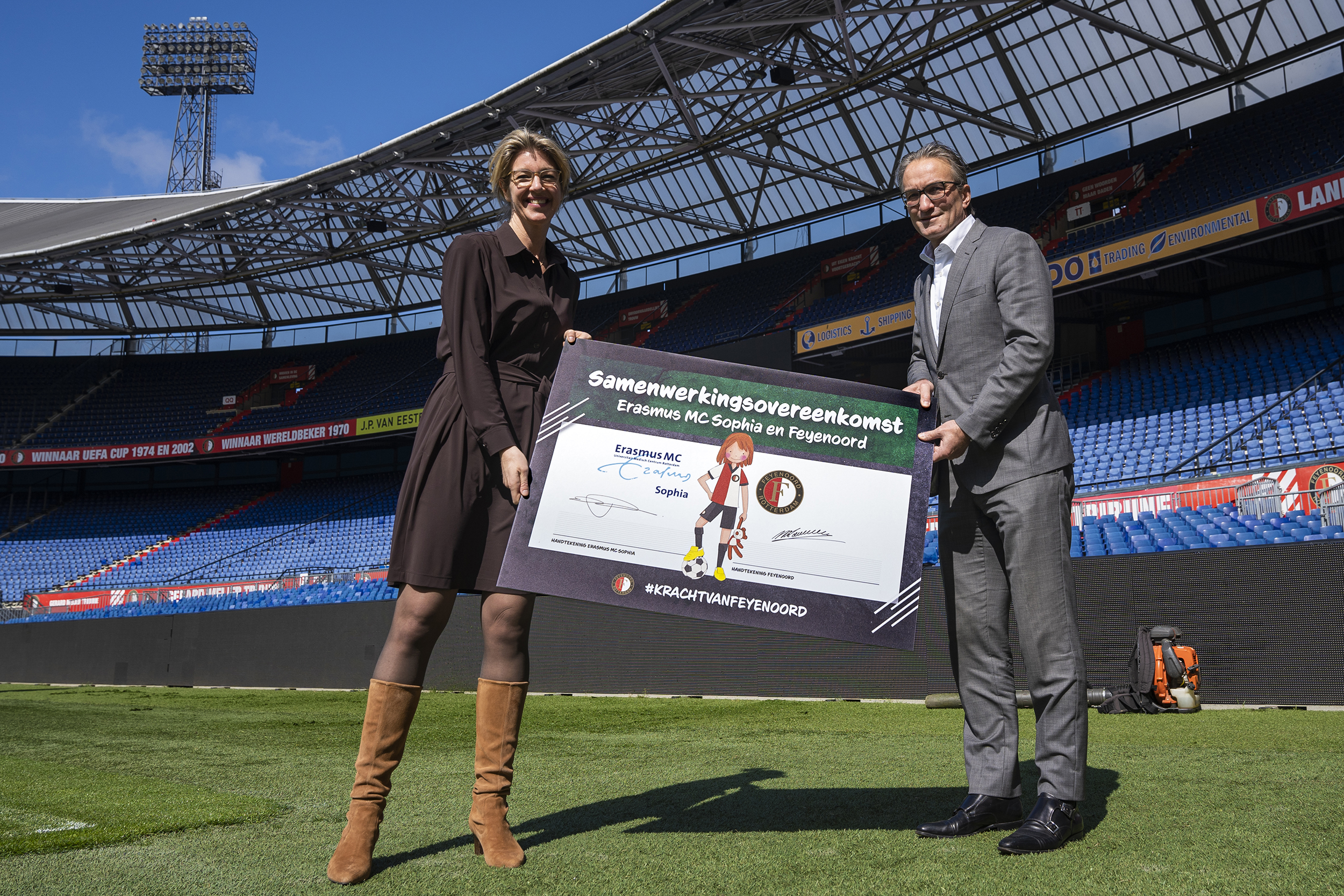Feyenoord en Sophia verlengen samenwerking