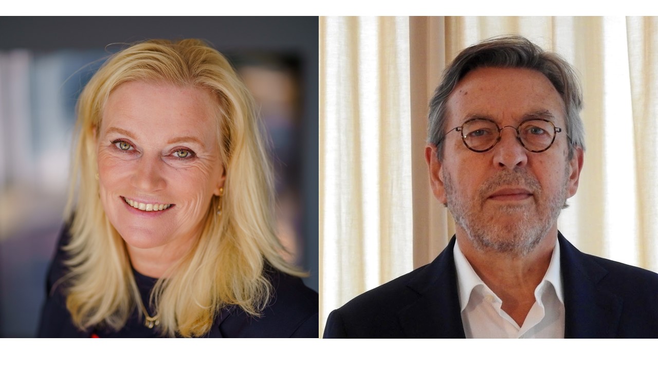 Mijntje Lückerath-Rovers en Roelof Konterman RvT