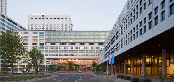 Erasmus MC-Hoofdingang-Gebouw-Voorplein Erasmus MC-Hoofdingang-Gebouw-Voorplein