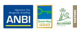 Logo's van ANBI, Green Key GOUD en Blijdorp