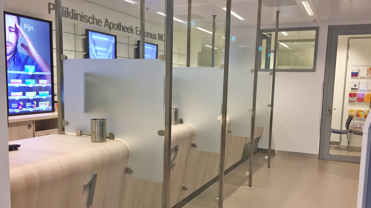 Poliklinische Apotheek Zimmermanweg interieur