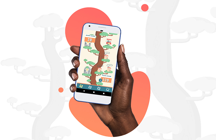 Screenshot Grow it app