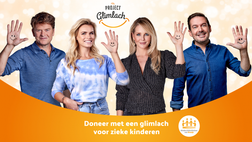 Team van RTL project glimlach