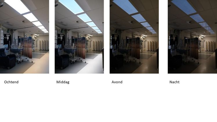 Smartsky daglicht ramen IC Neonatologie