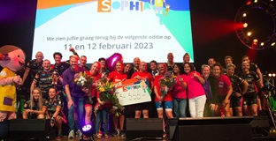 Opbrengst Sporten voor Sophia 2022 Sporten voor sophia eindbedrag
