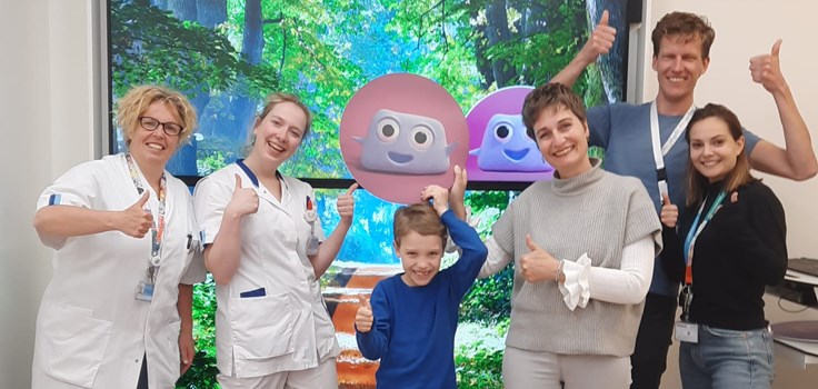 Kinderhersenlab 1e patient Kinderhersenlab 1e patient