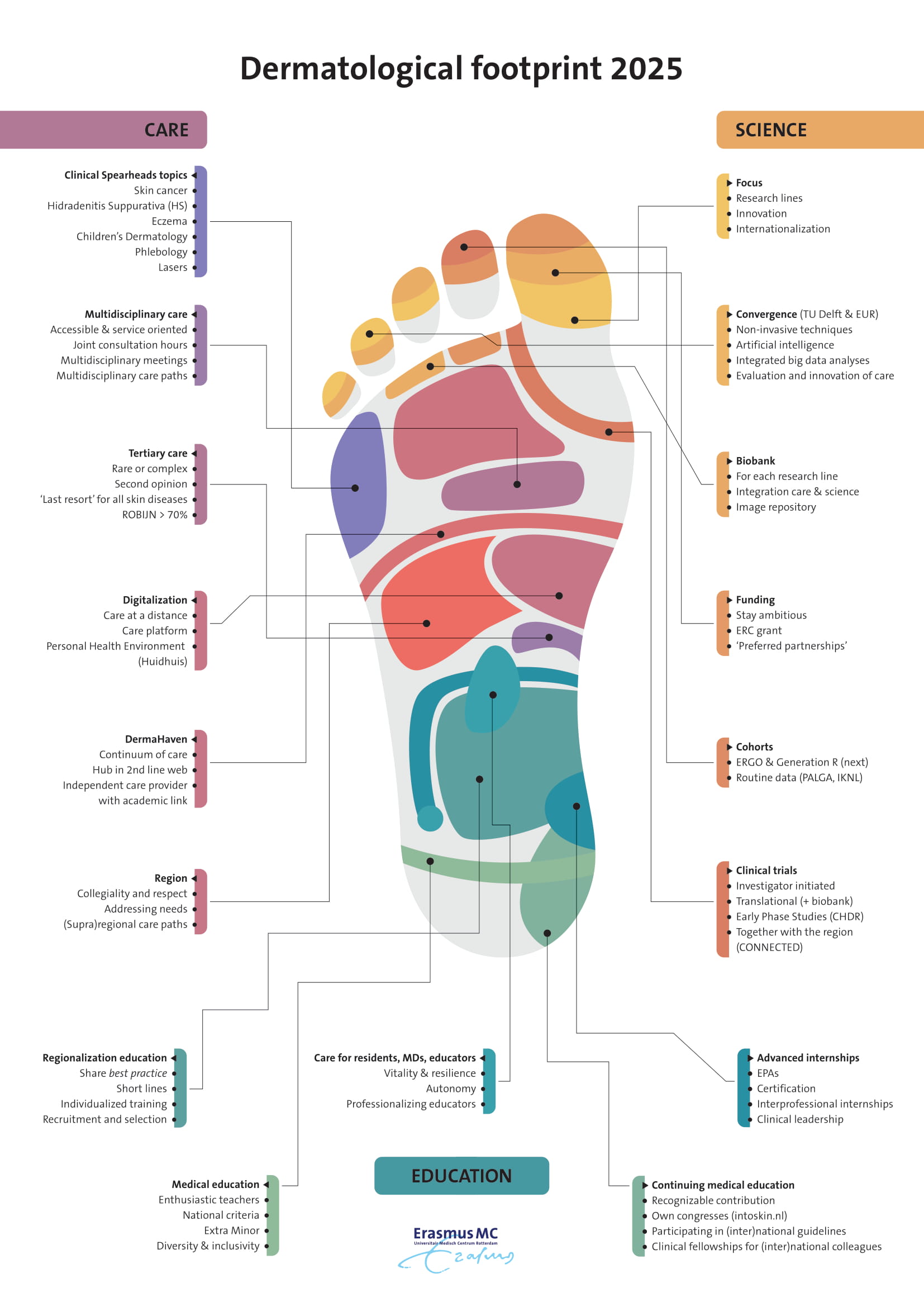 Dermatological footprint 2025