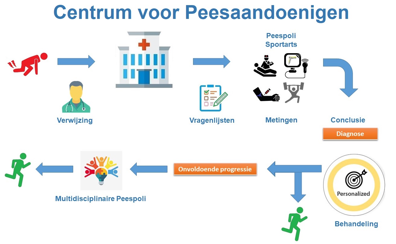 Stroomdiagram peespoli orthopedie
