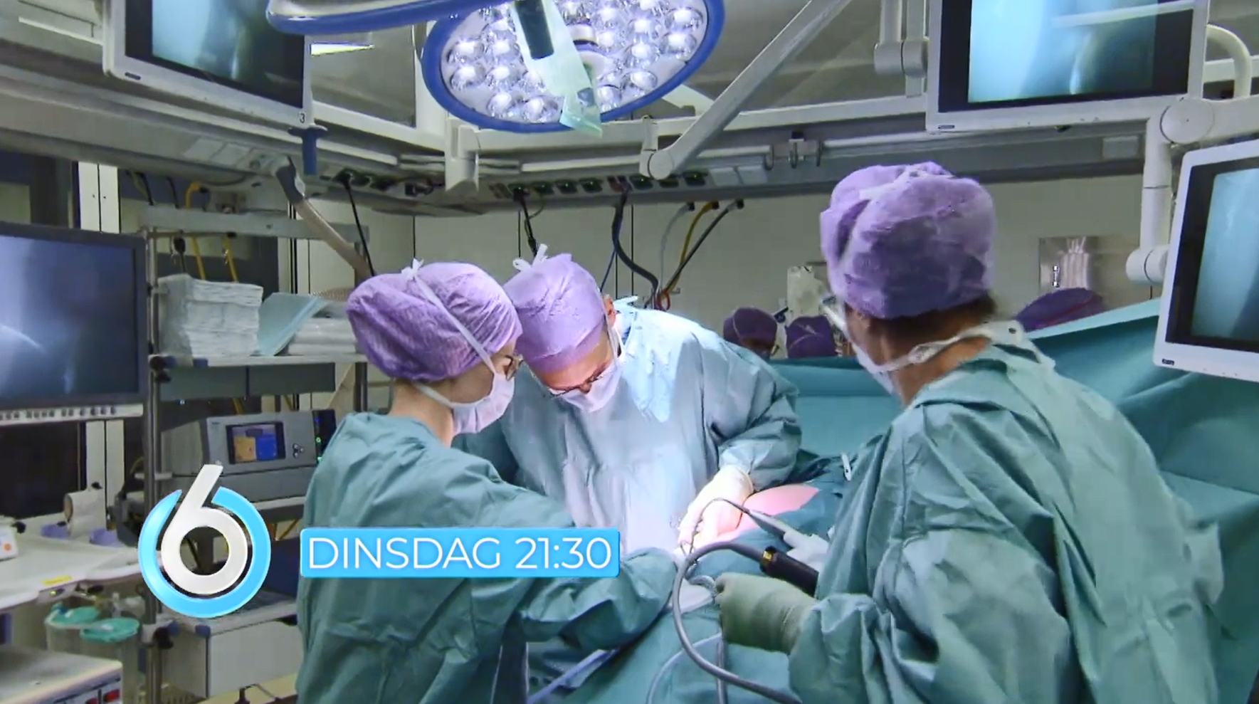 aflevering 6 BN'ers in het ziekenhuis