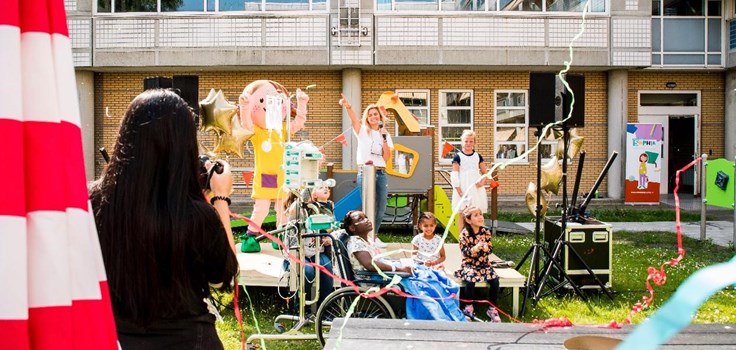 Opening speeltuin Opening speeltuin