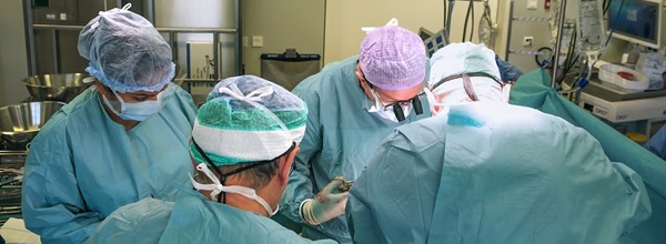Levende lever transplantatie operatiekamer