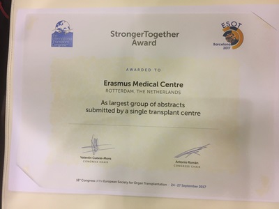 Stronger together award